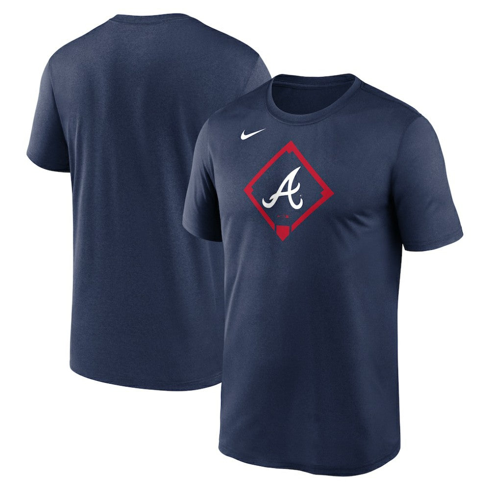 Atlanta Braves Icon Legend Dri-FIT T-Shirt - Navy | Nike