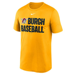 Pittsburgh Pirates Local Legend Performance T-Shirt - Gold | Nike