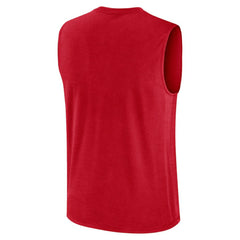 Philadelphia Phillies Knockout Dri-FIT Muscle Tank Top - Red | Nike