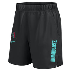 Arizona Diamondbacks Woven Victory Dri-FIT Shorts - Black | Nike