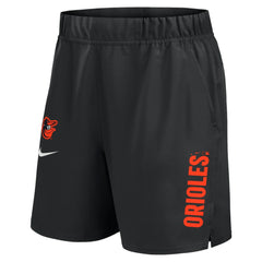Baltimore Orioles Woven Victory Dri-FIT Shorts - Black | Nike
