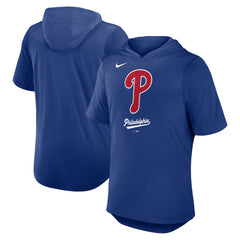 Philadelphia Phillies Tri-Blend Hoodie T-Shirt - Royal | Nike