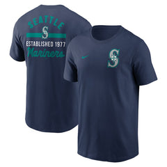 Seattle Mariners 2-Hit T-Shirt - Navy | Nike