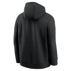 Baltimore Orioles Logo Club Fleece Hoodie - Black | Nike