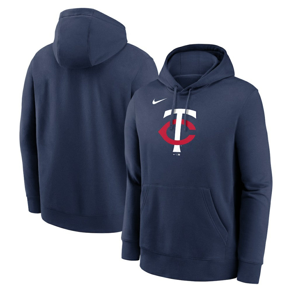 Minnesota Twins Logo Club Fleece Hoodie - Navy | Nike