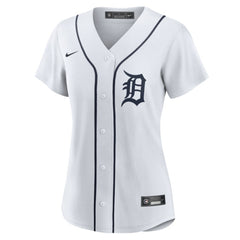 Riley Greene Detroit Tigers Women's Home Replica Player Jersey - White | Nike
