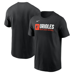 Baltimore Orioles Team Block T-Shirt - Black | Nike