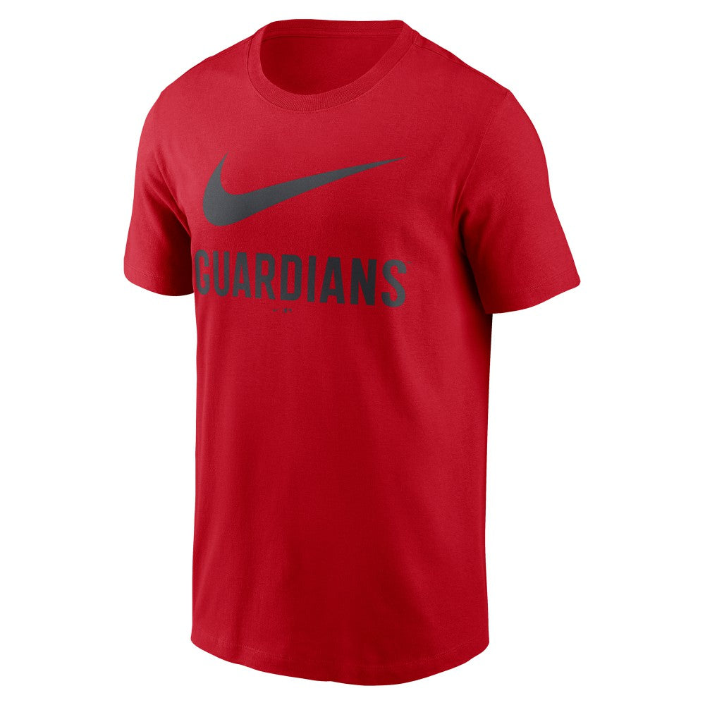 Cleveland Guardians Swoosh T-Shirt - Red | Nike