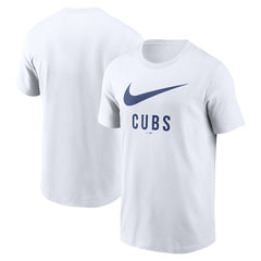 Chicago Cubs Swoosh T-Shirt - White | Nike