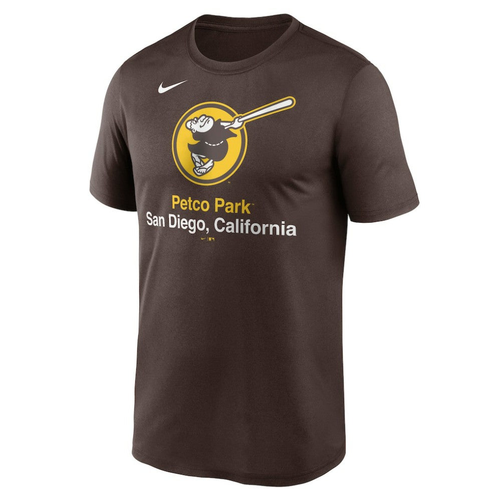 San Diego Padres Stadium Legend Performance T-Shirt - Brown | Nike