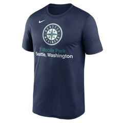 Seattle Mariners Stadium Legend Performance T-Shirt - Navy | Nike