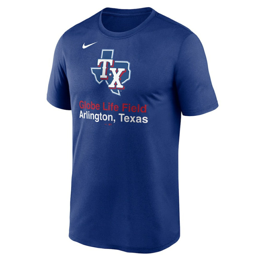 Texas Rangers Stadium Legend Performance T-Shirt - Royal | Nike