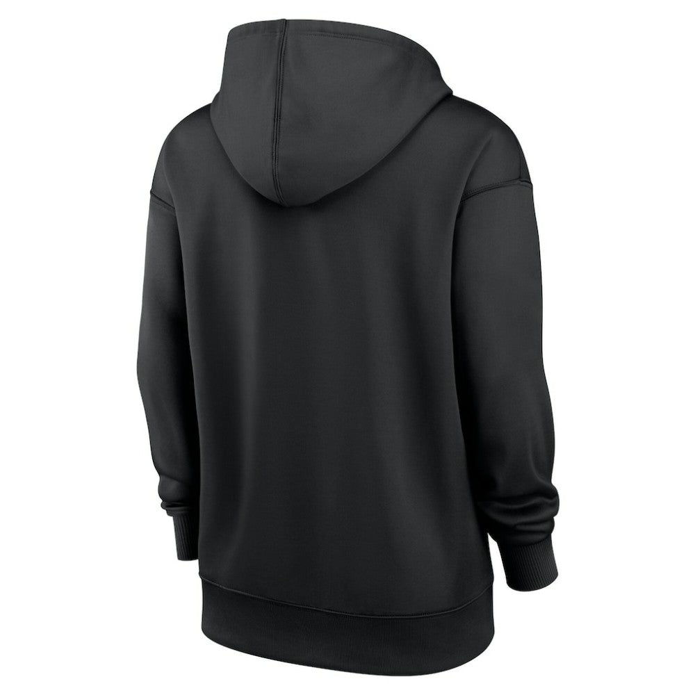 Pittsburgh Pirates Women's City Connect Authentic Collection Therma-FIT Hoodie - Black | Nike