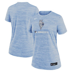 Kansas City Royals Women's Authentic Collection City Connect Velocity Dri-FIT T-Shirt - Light Blue | Nike