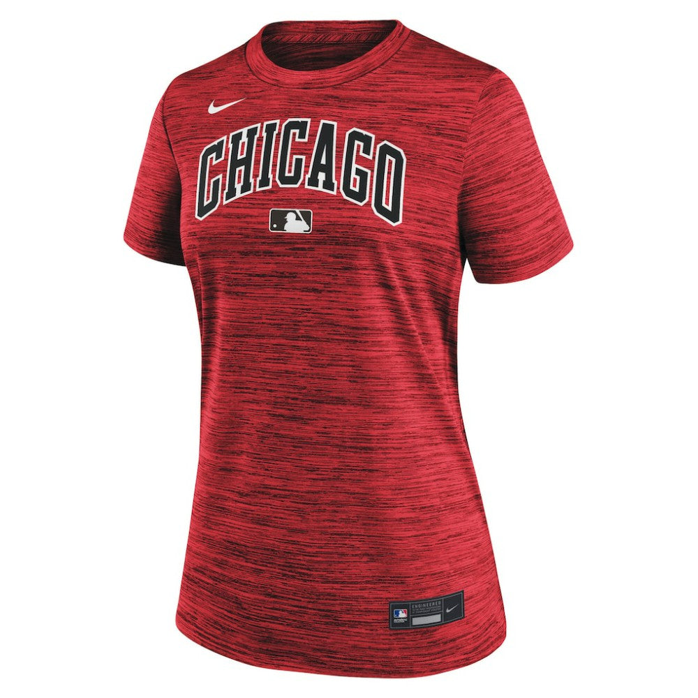 Chicago White Sox Women's 2025 City Connect Authentic Collection Velocity Dri-FIT T-Shirt - Red | Nike