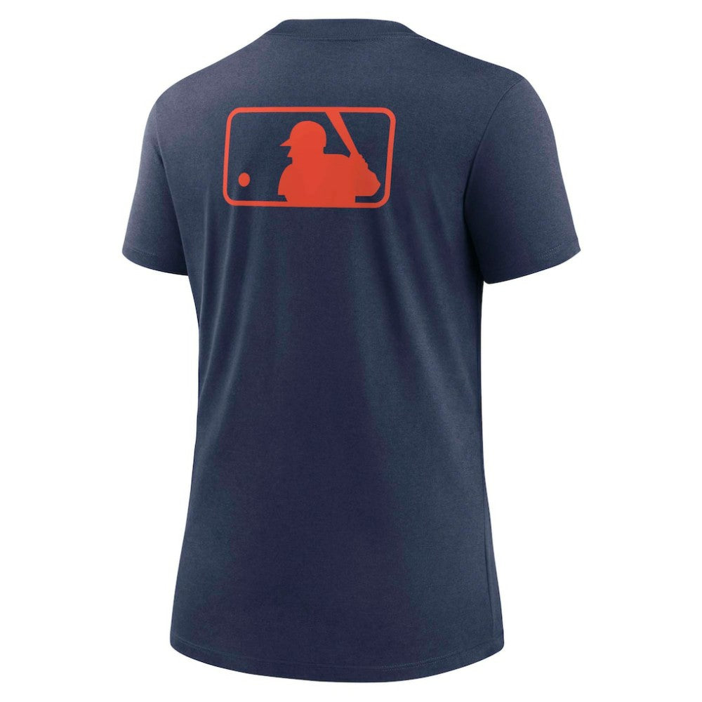 Houston Astros Women's Authentic Collection Early Work Tri-Blend T-Shirt - Navy | Nike