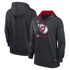 Cleveland Guardians Women's Authentic Collection Therma-FIT Hoodie - Navy | Nike