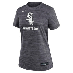 Chicago White Sox Women's Authentic Collection Velocity Dri-FIT T-Shirt - Black | Nike