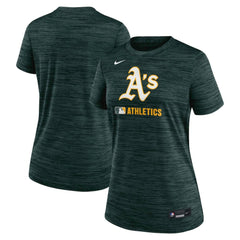 Athletics Women's Authentic Collection Velocity Dri-FIT T-Shirt - Green | Nike