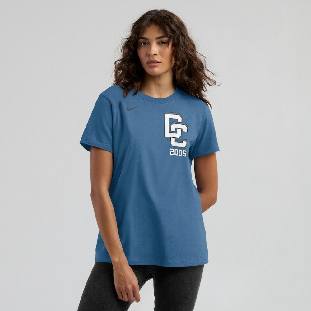 Washington Nationals Women's 2025 City Connect Wordmark T-Shirt - Blue | Nike