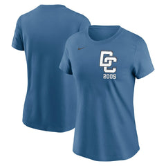 Washington Nationals Women's 2025 City Connect Wordmark T-Shirt - Blue | Nike