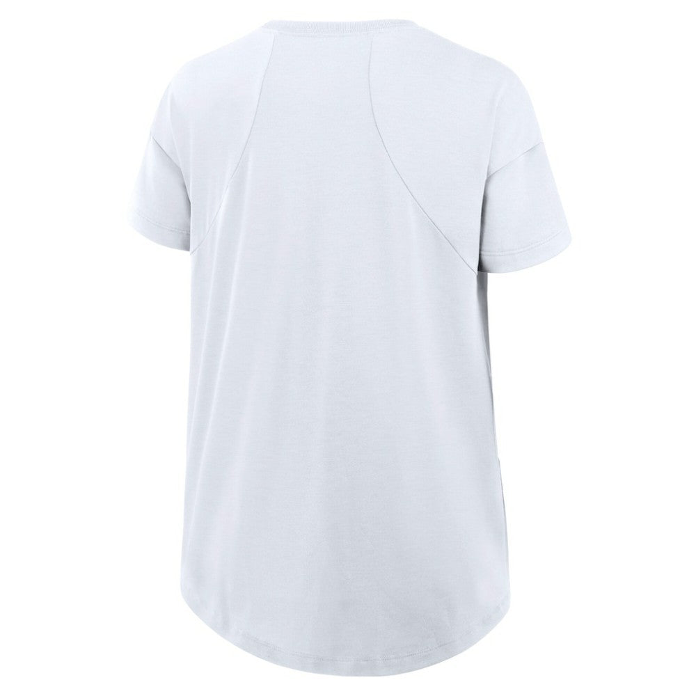 Colorado Rockies Women's 2025 City Connect Flowy Fashion Tri-Blend Dri-FIT T-Shirt - White | Nike