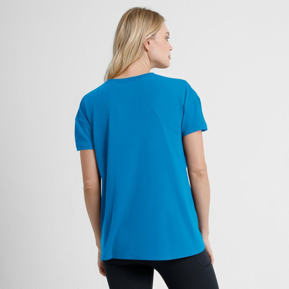 Philadelphia Phillies Women's 2025 City Connect Flowy Fashion Tri-Blend Dri-FIT T-Shirt - Blue | Nike