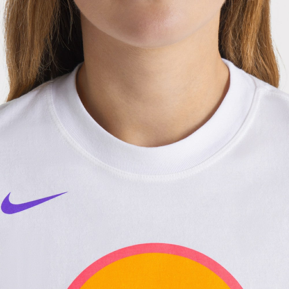 Colorado Rockies Women's 2025 City Connect Logo Boxy T-Shirt - White | Nike