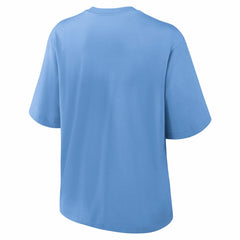 Milwaukee Brewers Women's City Connect Logo Boxy T-Shirt - Light Blue | Nike
