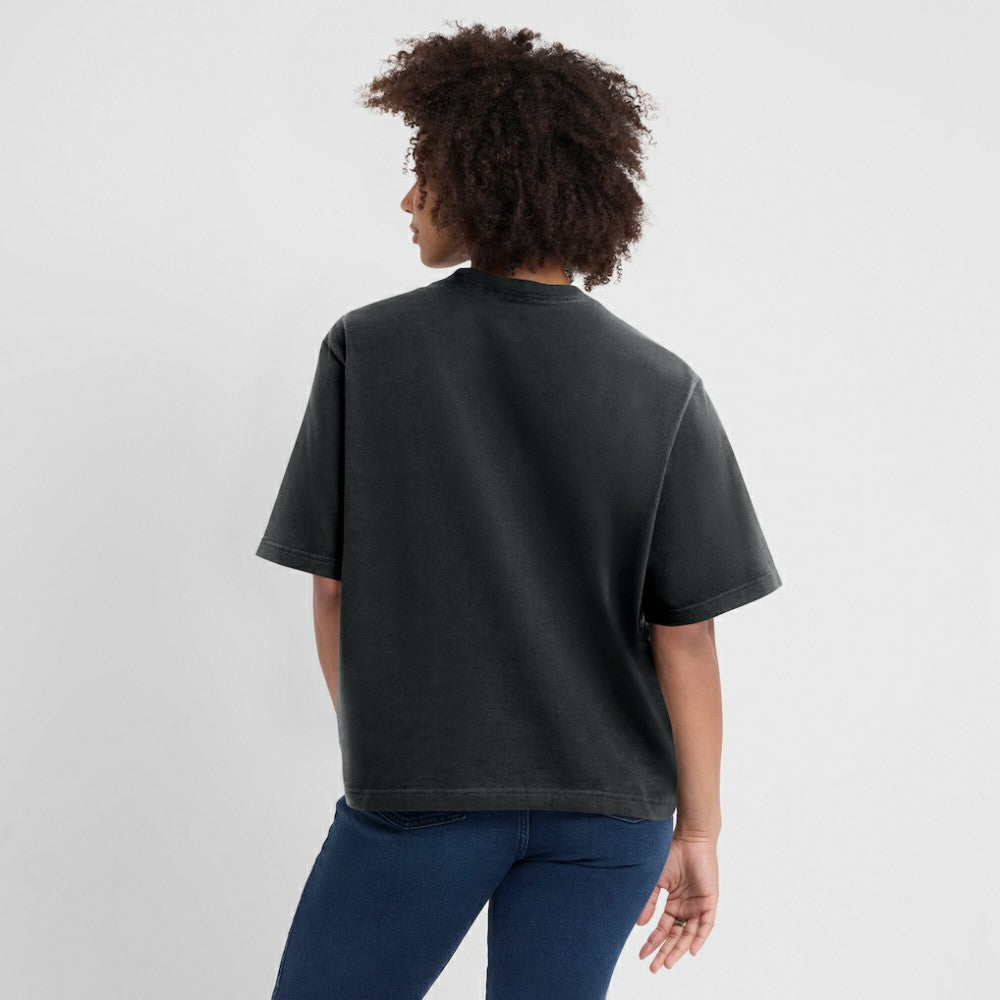 San Francisco Giants Women's 2025 City Connect Logo Boxy T-Shirt - Black | Nike