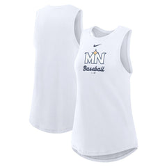 Minnesota Twins Women's City Connect Tricode High Neck Dri-FIT Tank Top - White | Nike