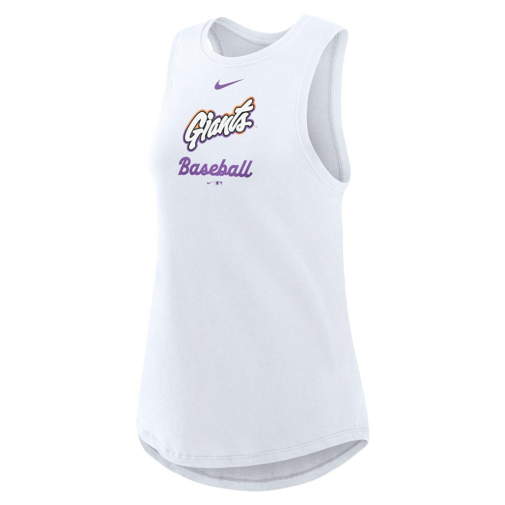 San Francisco Giants Women's City Connect Tricode High Neck Dri-FIT Tank Top - White | Nike