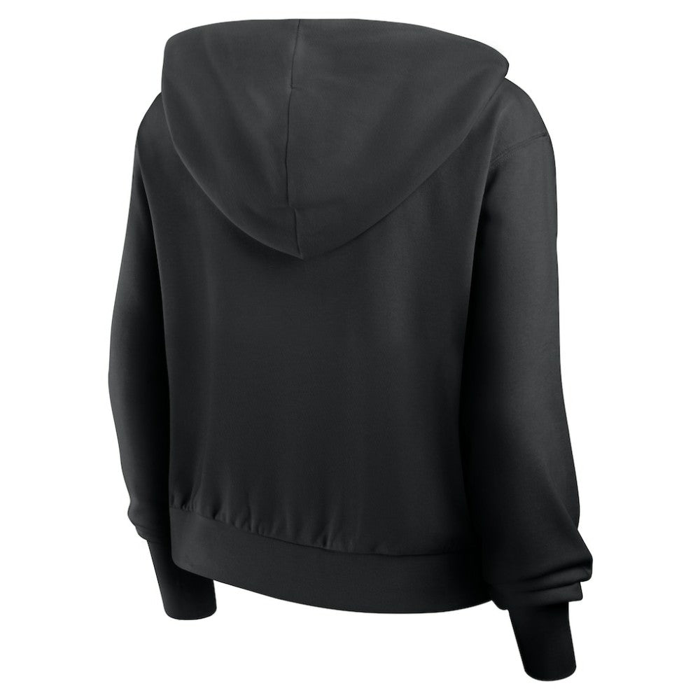 Cincinnati Reds Women's Cropped Chill Full-Zip Hoodie - Black | Nike