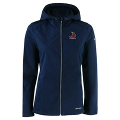 St. Louis Cardinals Cutter & Buck Women's Cooperstown Collection Evoke Eco Softshell Recycled Full-Zip Jacket - Navy