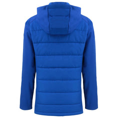 Kansas City Royals Cutter & Buck Women's  Evoke Hybrid Eco Softshell Recycled Full-Zip Hoodie Jacket - Royal