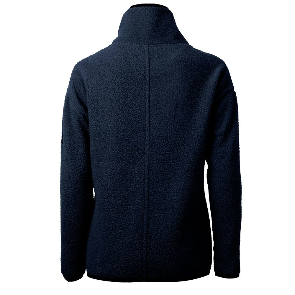 Los Angeles Dodgers Cutter & Buck Women's  Cascade Eco Sherpa Fleece Half-Zip Pullover Jacket - Navy
