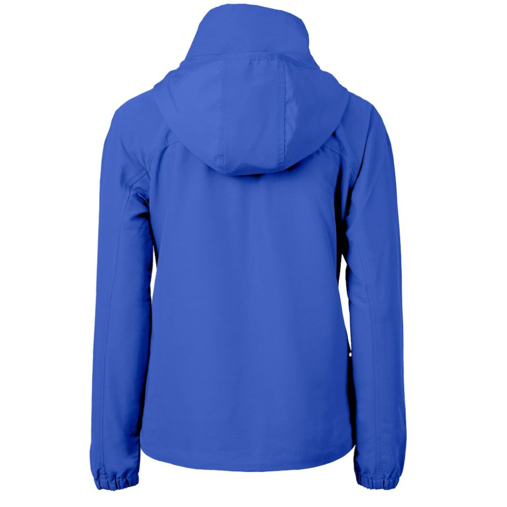 Los Angeles Dodgers Cutter & Buck Women's  Charter Eco Recycled Full-Zip Jacket - Royal