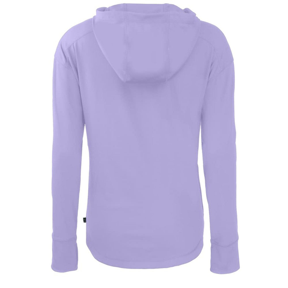 Colorado Rockies Cutter & Buck Women's  Daybreak Eco Recycled Full-Zip Hoodie Jacket - Purple