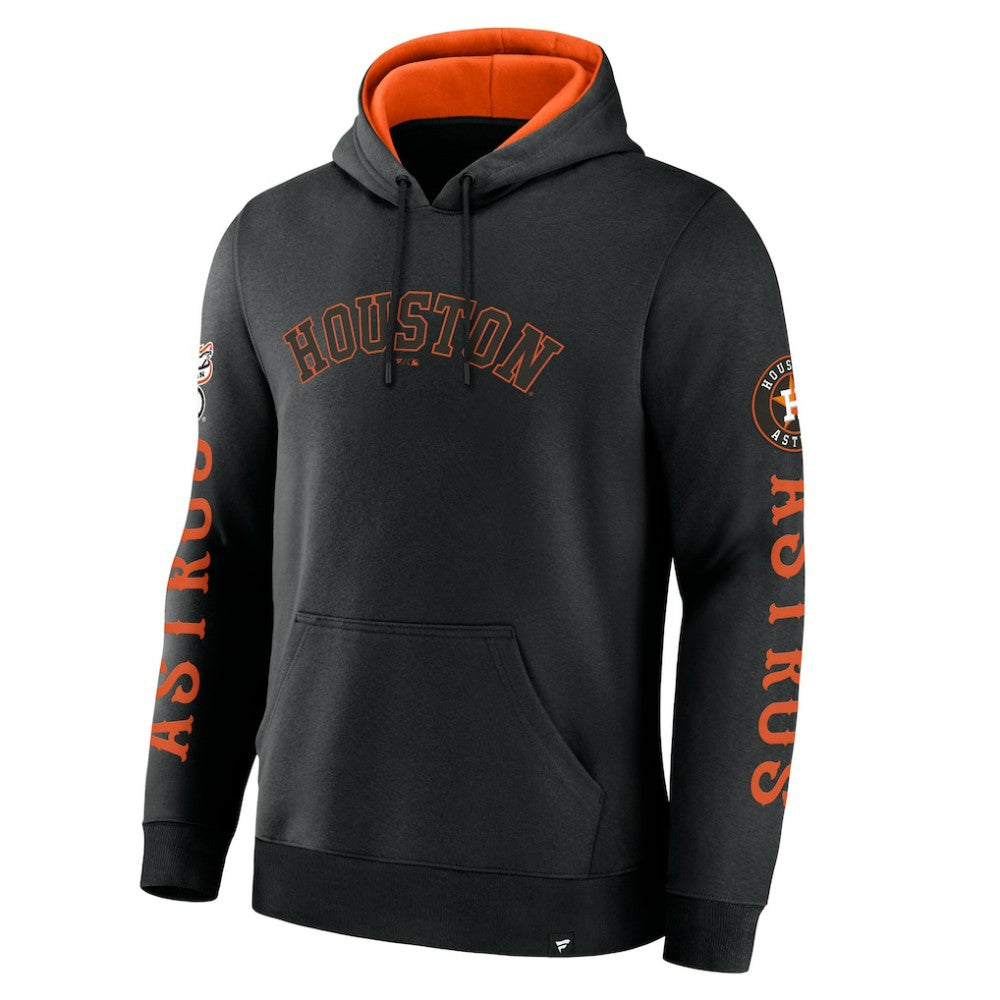 Houston Astros Big City Legacy Fleece Pullover Hoodie - Black