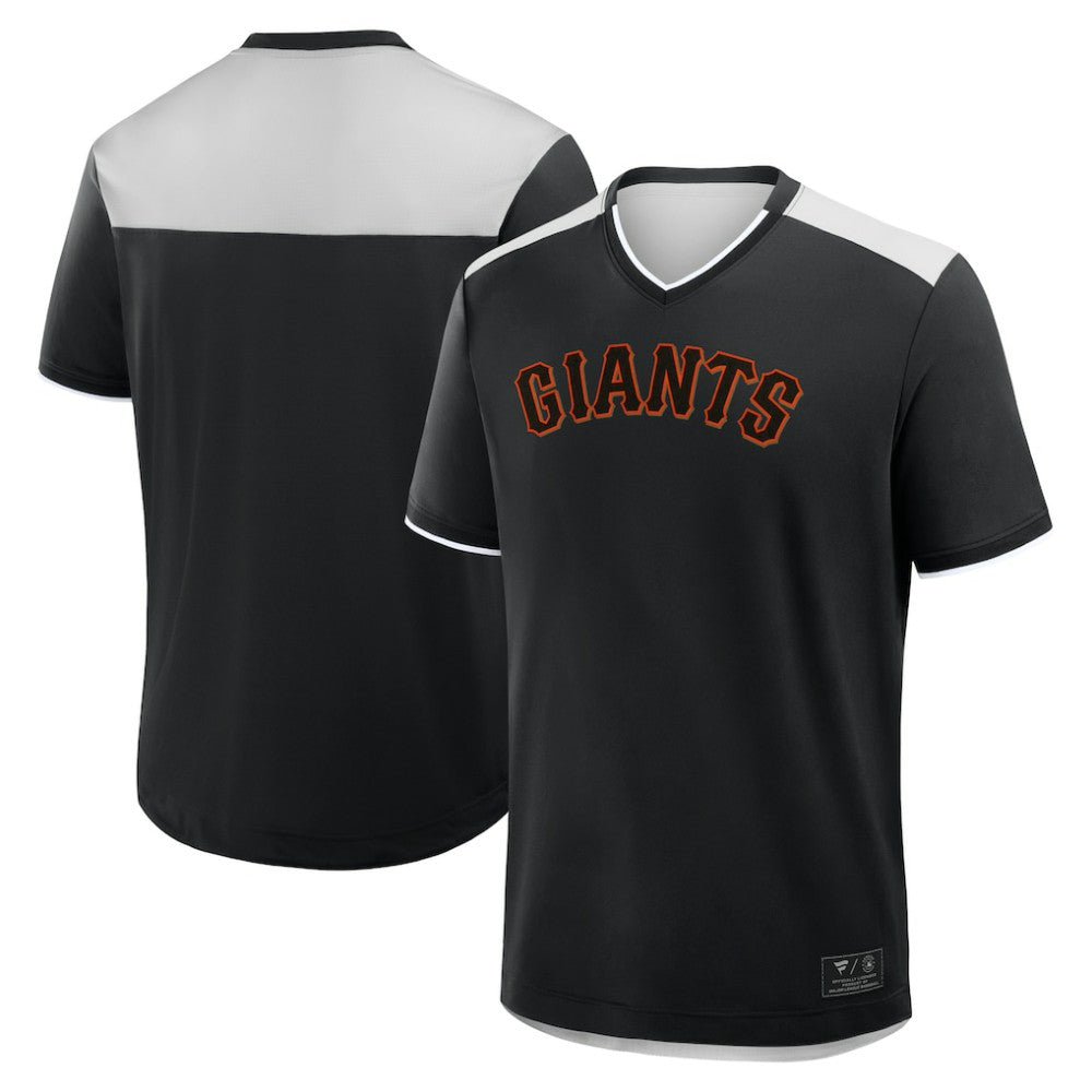 San Francisco Giants Walk Off V-Neck T-Shirt - Black