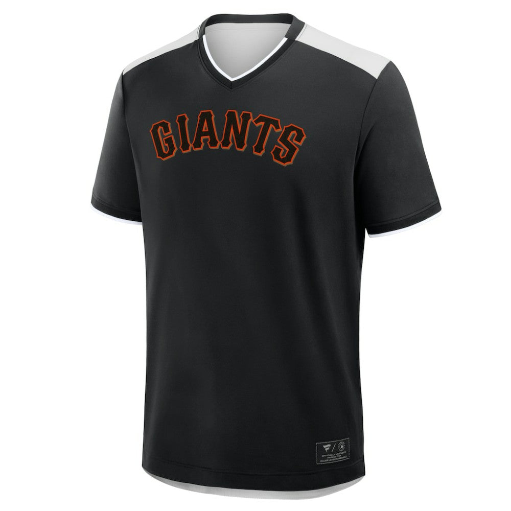 San Francisco Giants Walk Off V-Neck T-Shirt - Black