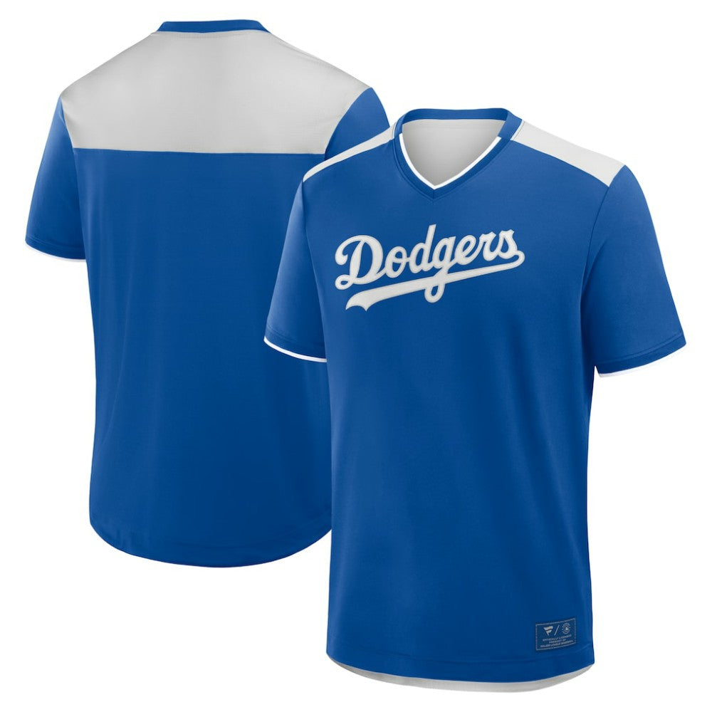 Los Angeles Dodgers Walk Off V-Neck T-Shirt - Royal