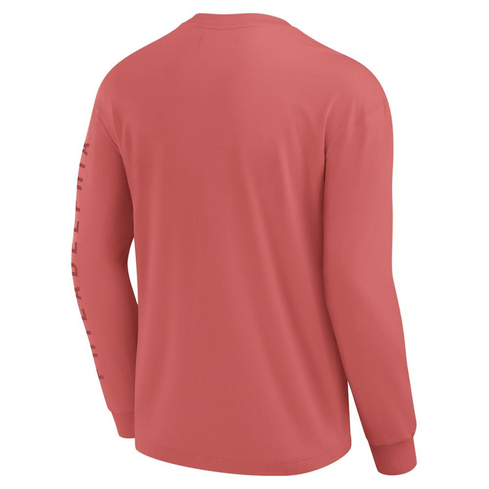 Philadelphia Phillies Elements Future Ground Tonal Info Long Sleeve T-Shirt - Red