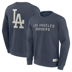 Los Angeles Dodgers Elements Future Ground Lettering Pullover Sweatshirt - Blue
