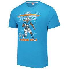 NFL Miami Dolphins Tyreek Hill  Homage Unisex NFL Blitz Player Tri-Blend T-Shirt