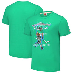 NFL Philadelphia Eagles Saquon Barkley  Homage Unisex NFL Blitz Player Tri-Blend T-Shirt