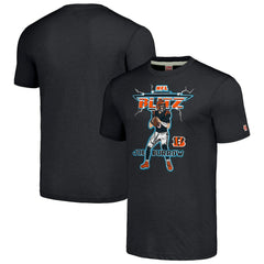 NFL Cincinnati Bengals Joe Burrow  Homage Unisex NFL Blitz Player Tri-Blend T-Shirt