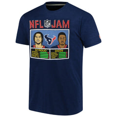NFL Houston Texans C.J. Stroud & Stefon Diggs  Homage Unisex NFL Jam Tri-Blend T-Shirt