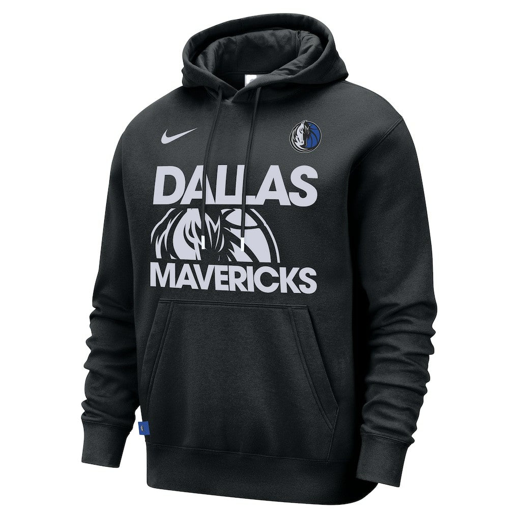 Dallas Mavericks Courtside Club Pullover Hoodie sale - Black | Nike outlet