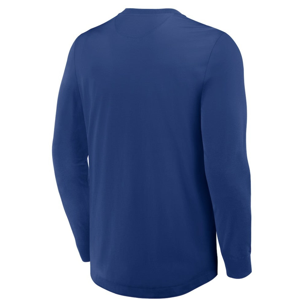 Toronto Maple Leafs Fanatics Adrenaline Push Long Sleeve Henley Shirt